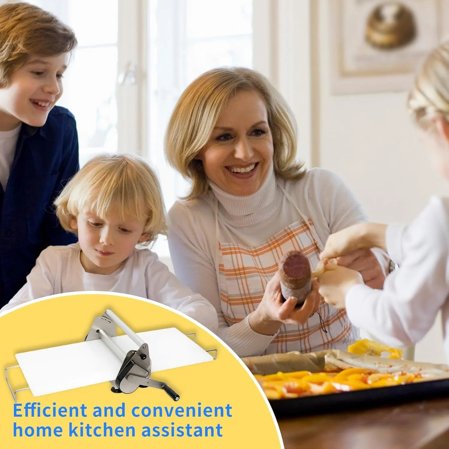 Dough Sheeter Machine for Home, 12IN Compact Dough Sheeter with 2 Sheeter Board, Manual Dough Sheeter Machine for HOME,