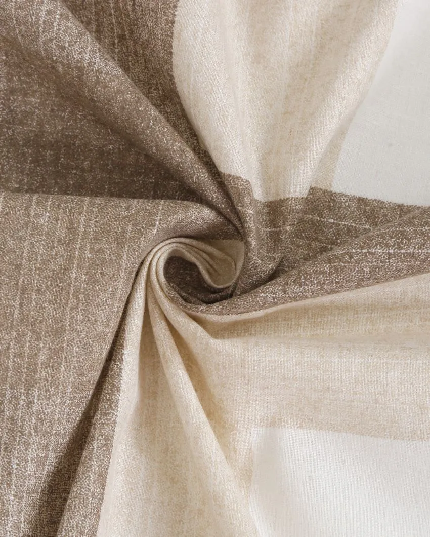 Elke Cotton Fitted Double Bedsheet with 2 Pillow Covers | Multiple Colors | Double Fitted Size | 72 x 78 Inches