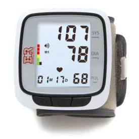 Ever Ready First Aid Fully Automatic Blood Pressure Wrist Cuff Wearable Monitor - Batteries Included