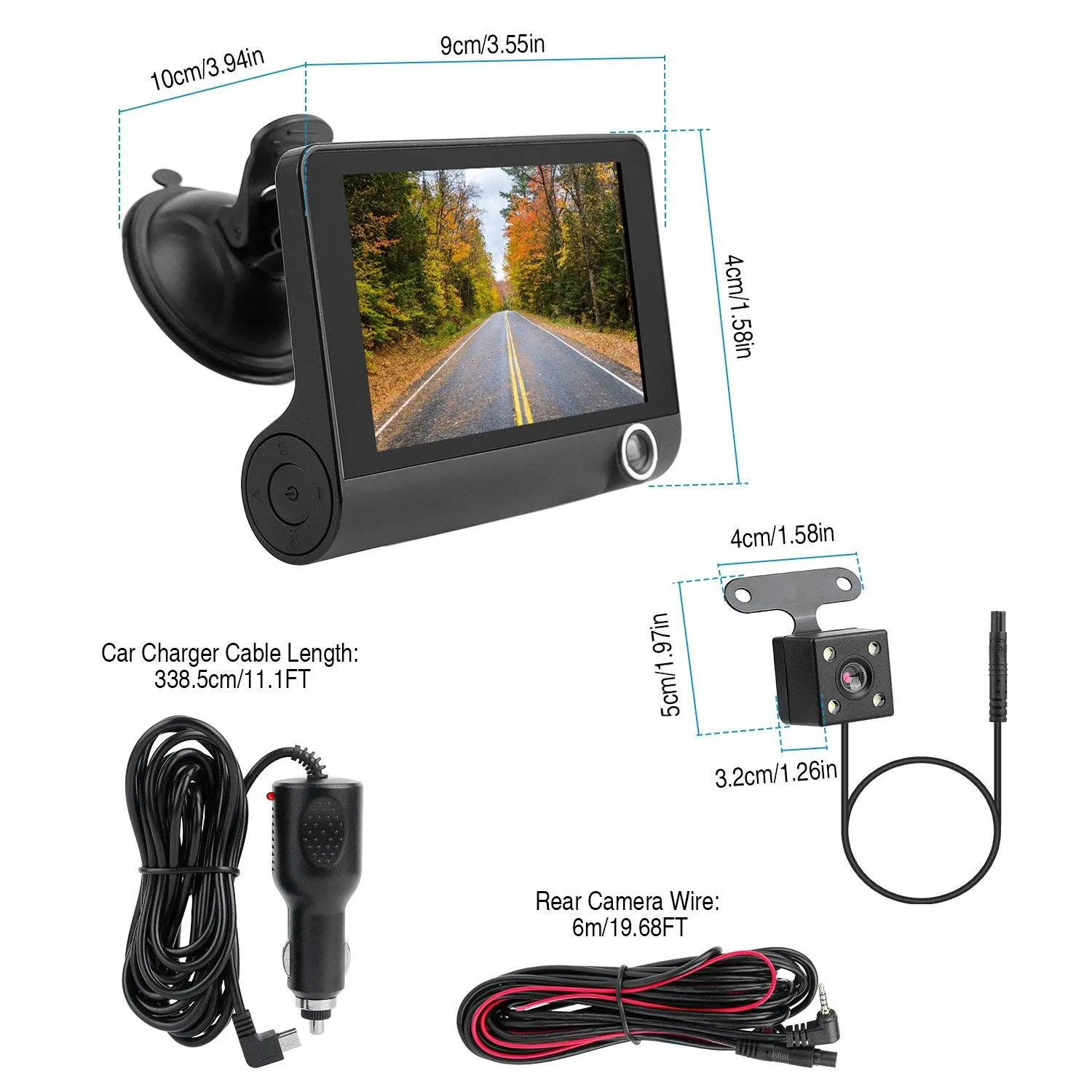 FHD 1080P Car DVR Dash Camera