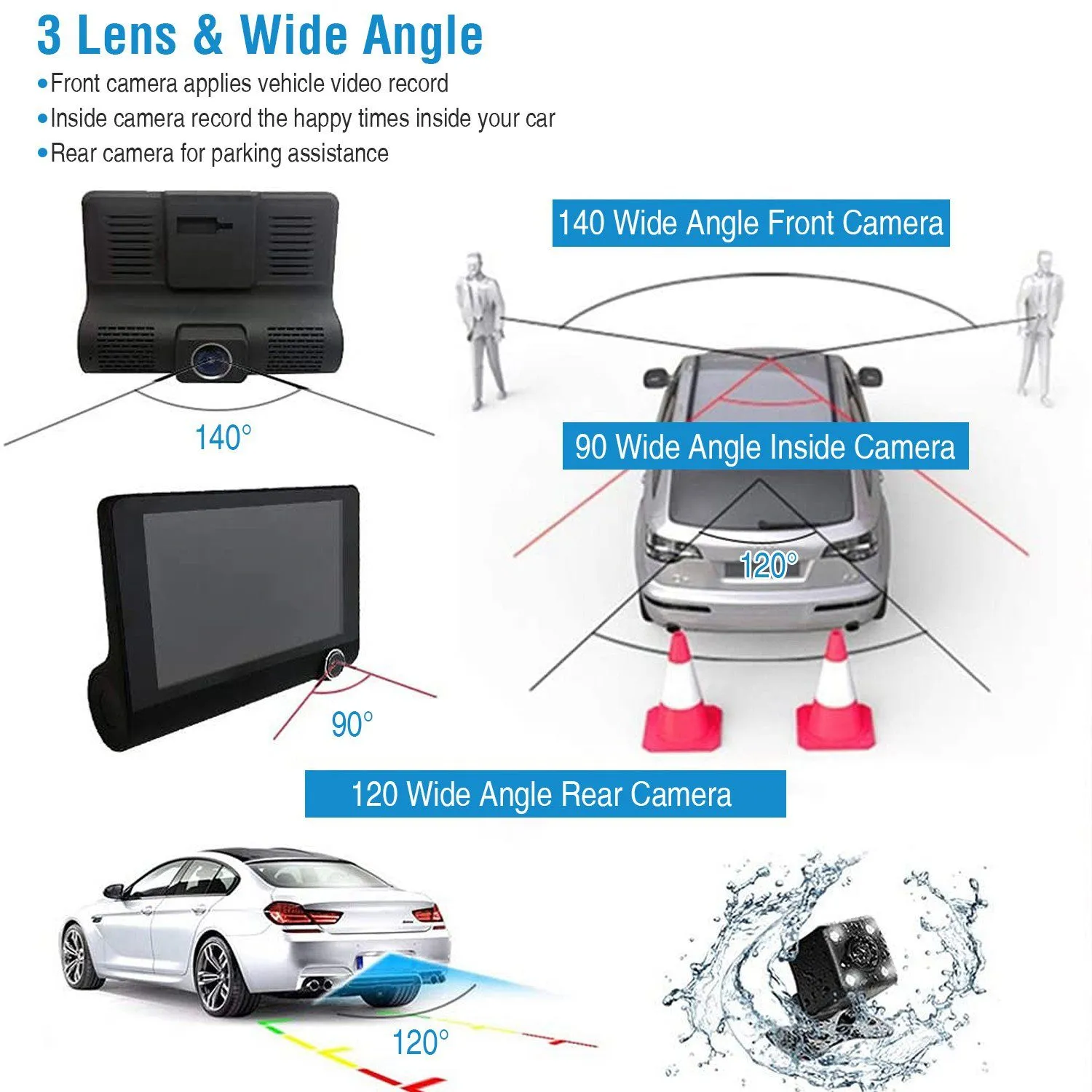 FHD 1080P Car DVR Dash Camera