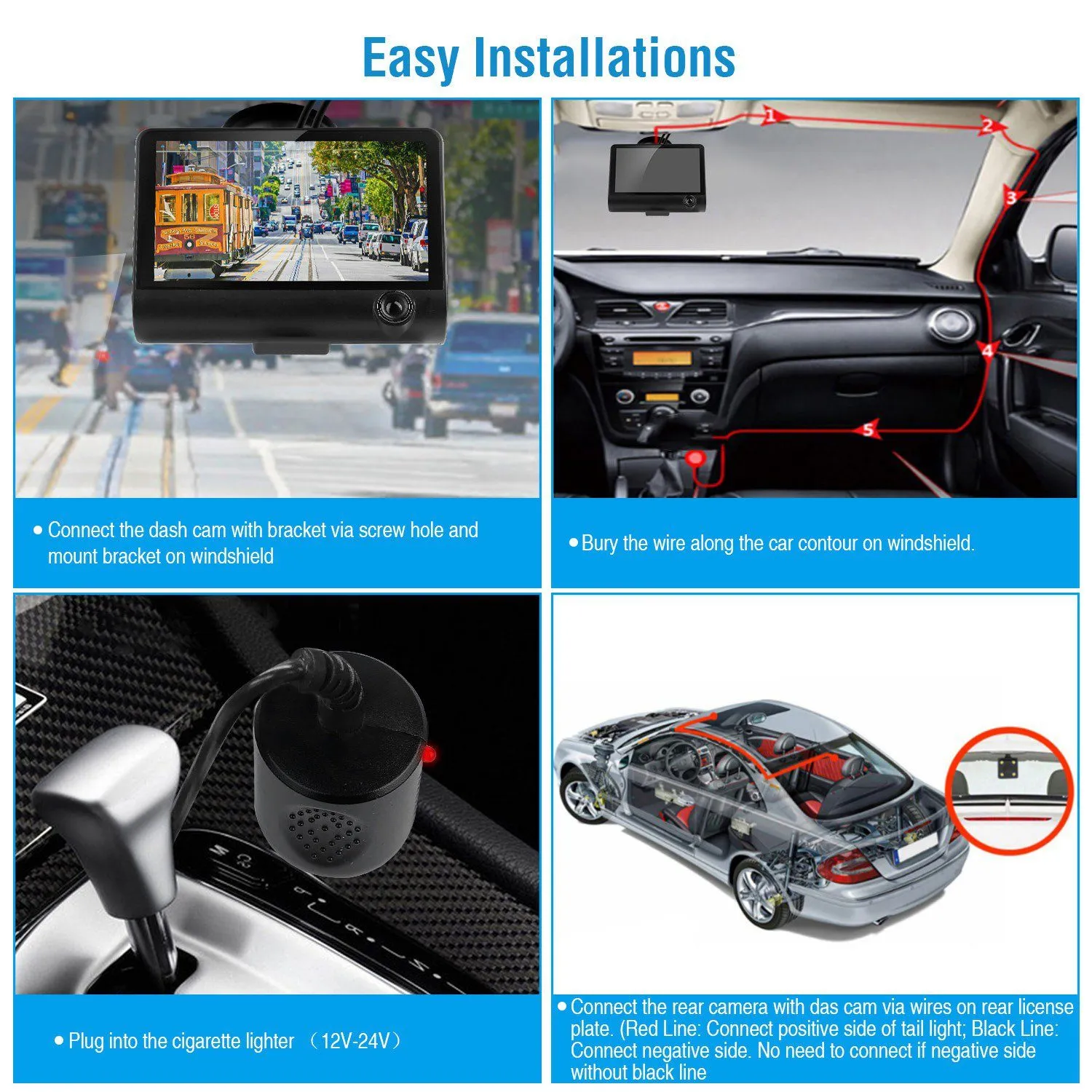 FHD 1080P Car DVR Dash Camera
