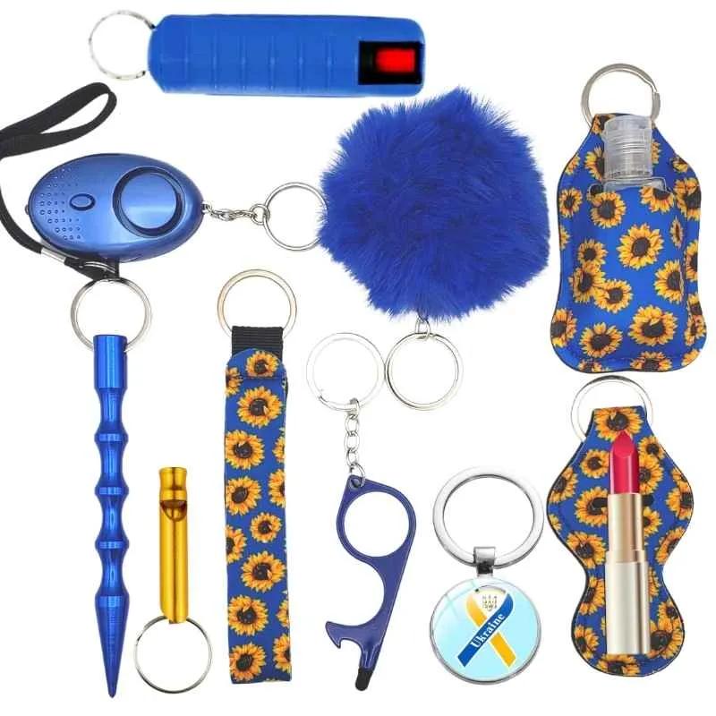 Fight Fobs® Ukraine Support Self Defense Key Chain