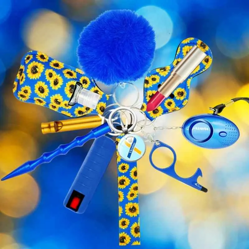 Fight Fobs® Ukraine Support Self Defense Key Chain