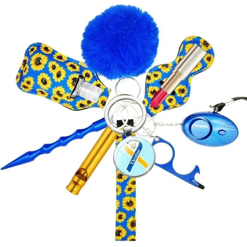 Fight Fobs® Ukraine Support Self Defense Key Chain