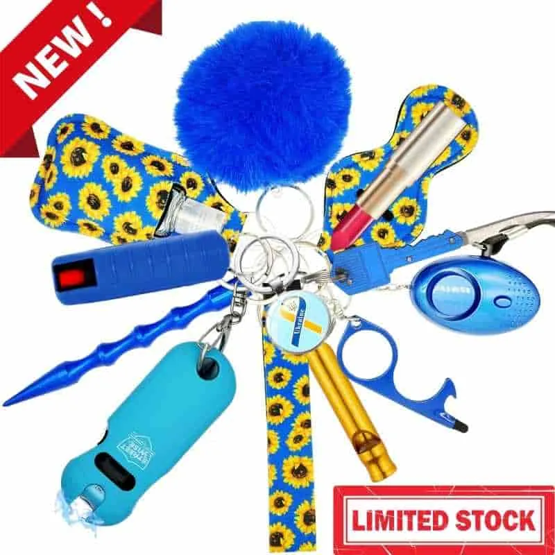 Fight Fobs® Ukraine Support Self Defense Key Chain