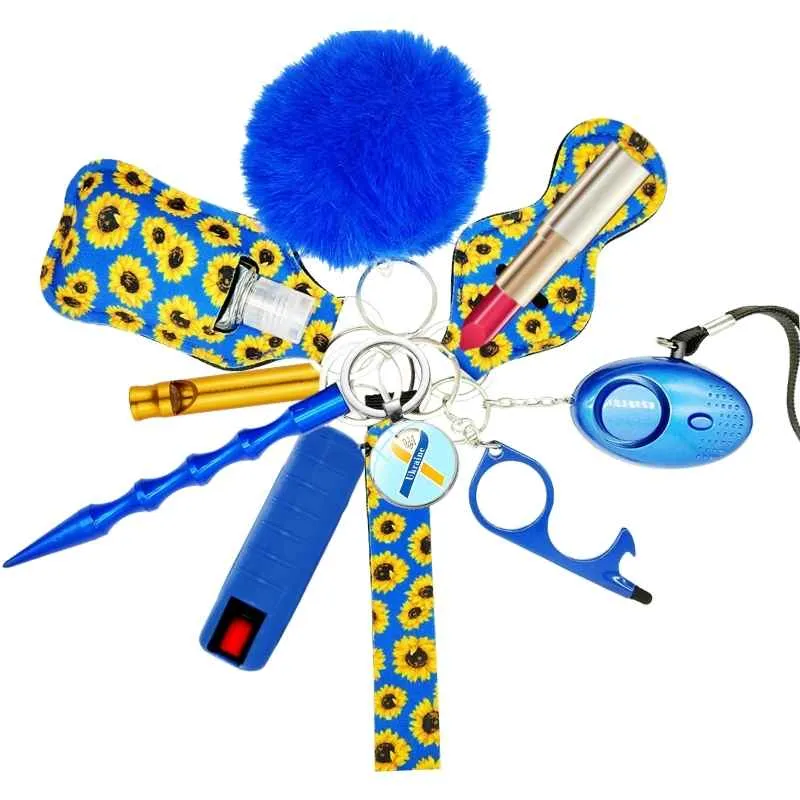Fight Fobs® Ukraine Support Self Defense Key Chain