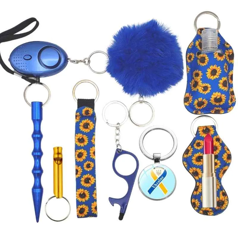 Fight Fobs® Ukraine Support Self Defense Key Chain