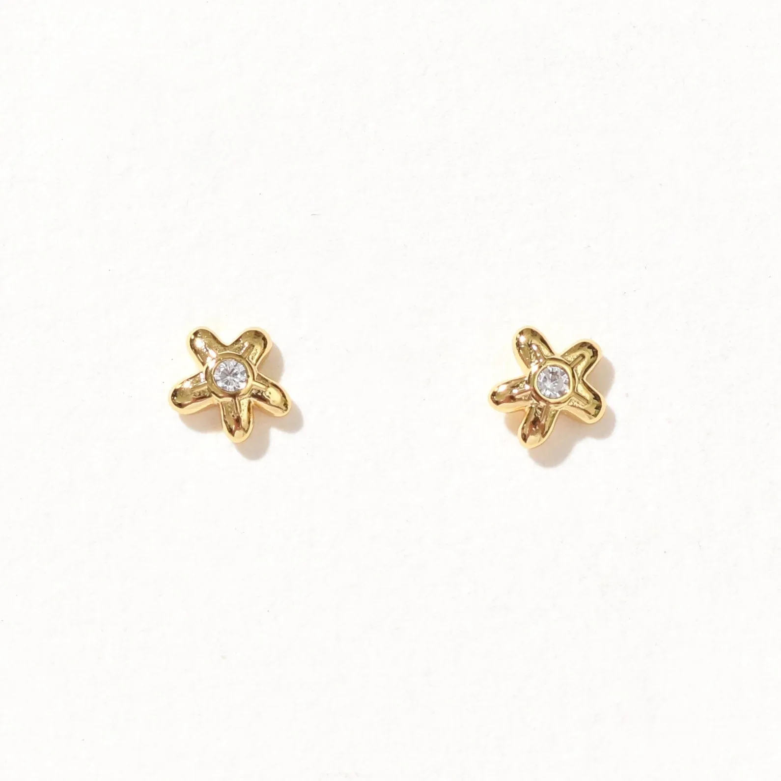 Freesia Stud | Gold