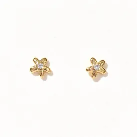 Freesia Stud | Gold