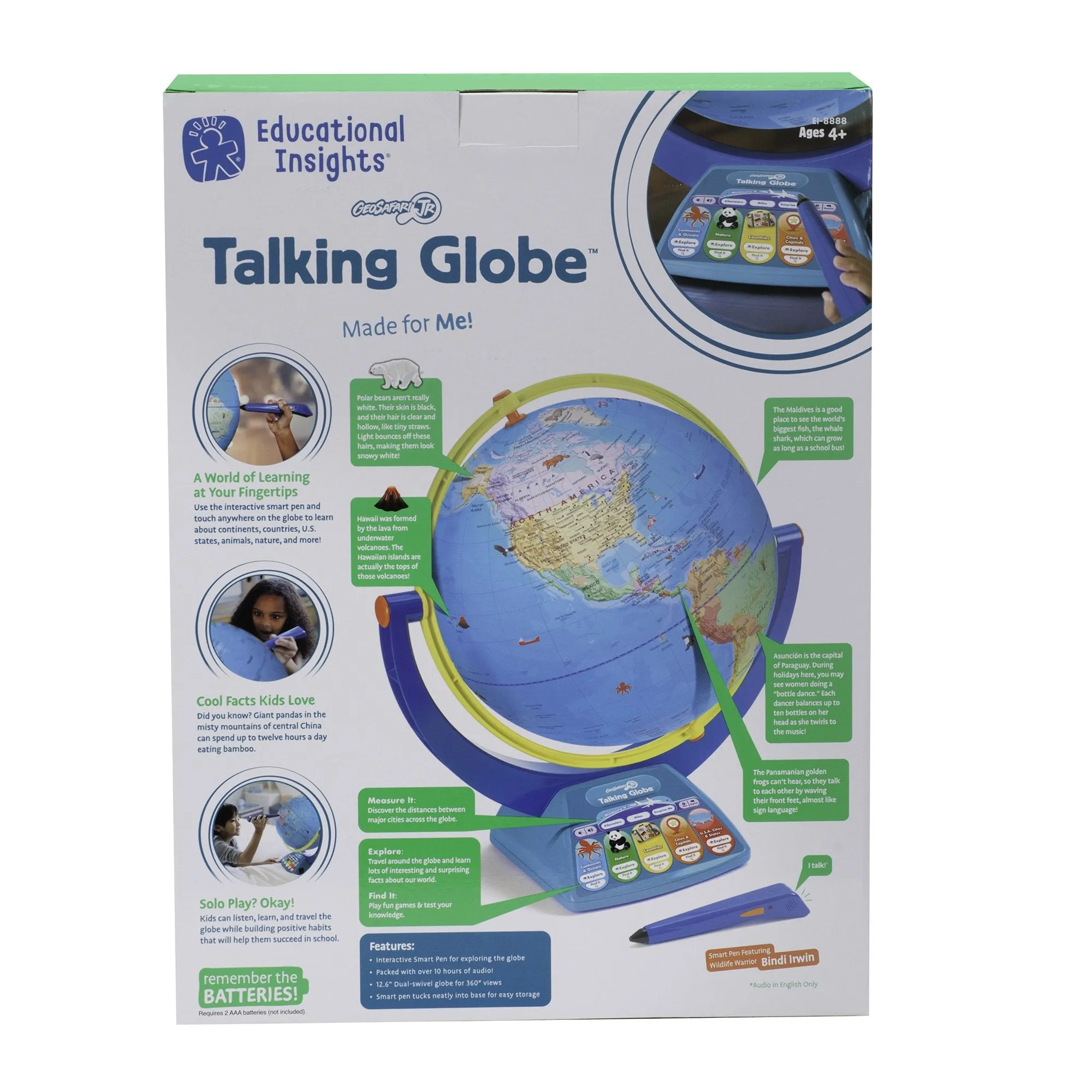 Geosafari Jr. Talking Globe by Educational Insights