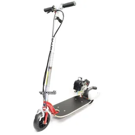 Go-Ped GSR Sport Red Gas Powered Scooter With Quiet GPL290 Engine DLR GSR001RD
