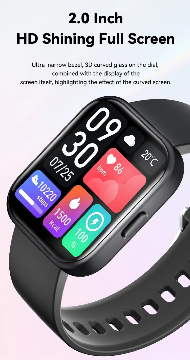 GTS-5 Bluetooth Watch for Android & IOS (5 Colors) – Watch to Make Calls & Send Texts – Fitness Tracker: 100 Sport Modes / Step Counter