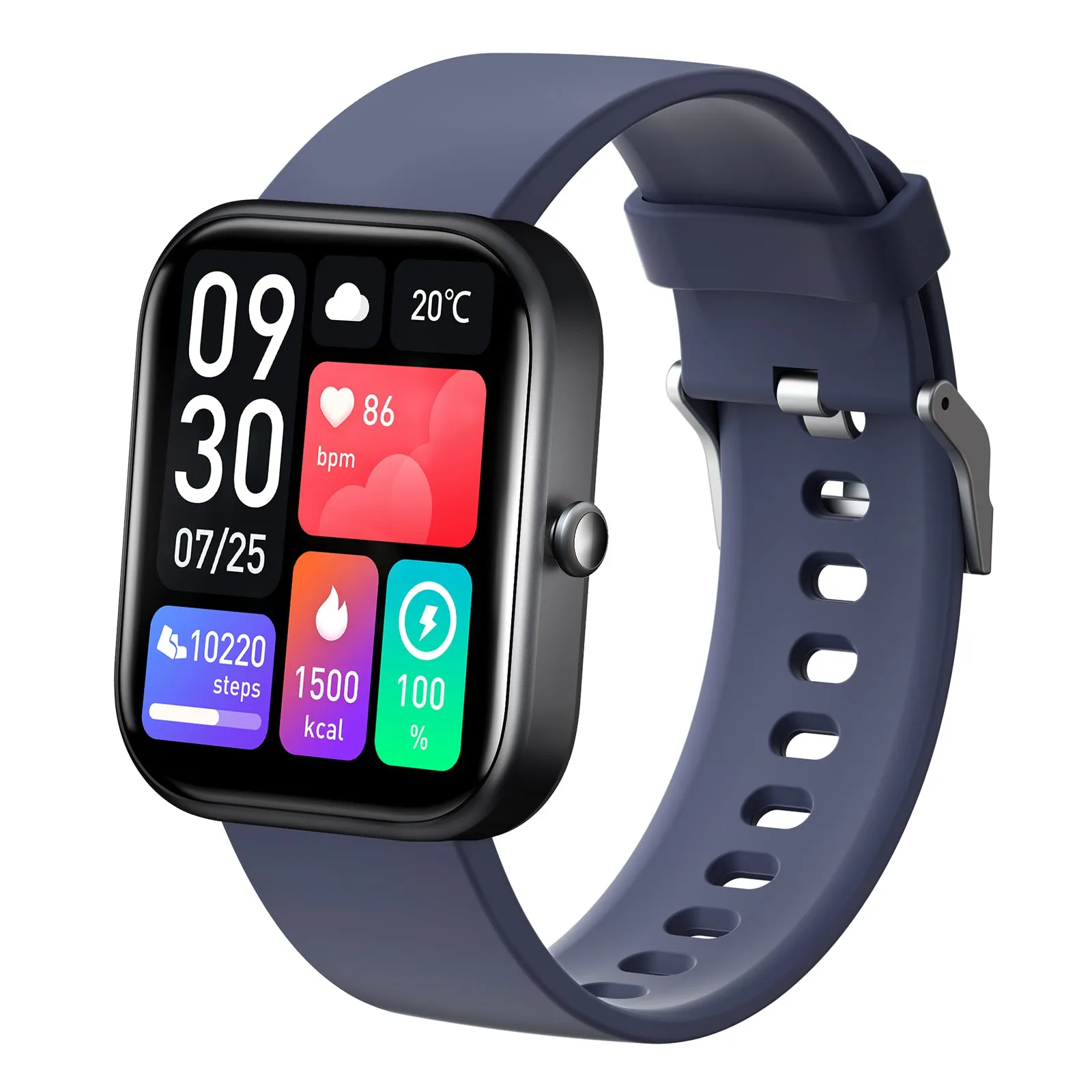 GTS-5 Bluetooth Watch for Android & IOS (5 Colors) – Watch to Make Calls & Send Texts – Fitness Tracker: 100 Sport Modes / Step Counter