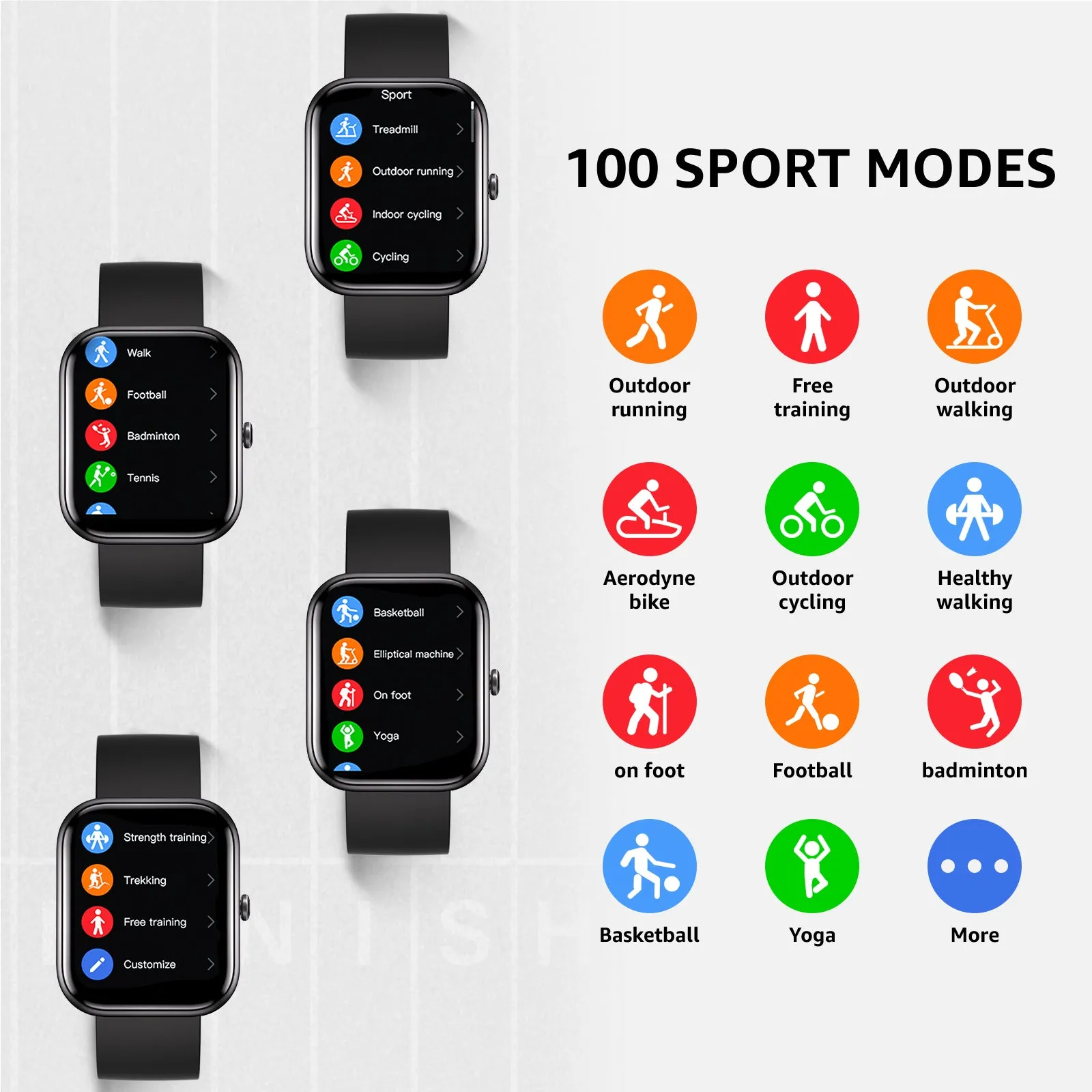 GTS6 Smartwatch - 2" HD Touch Screen Bluetooth GPS Sport Health & Fitness Tracker