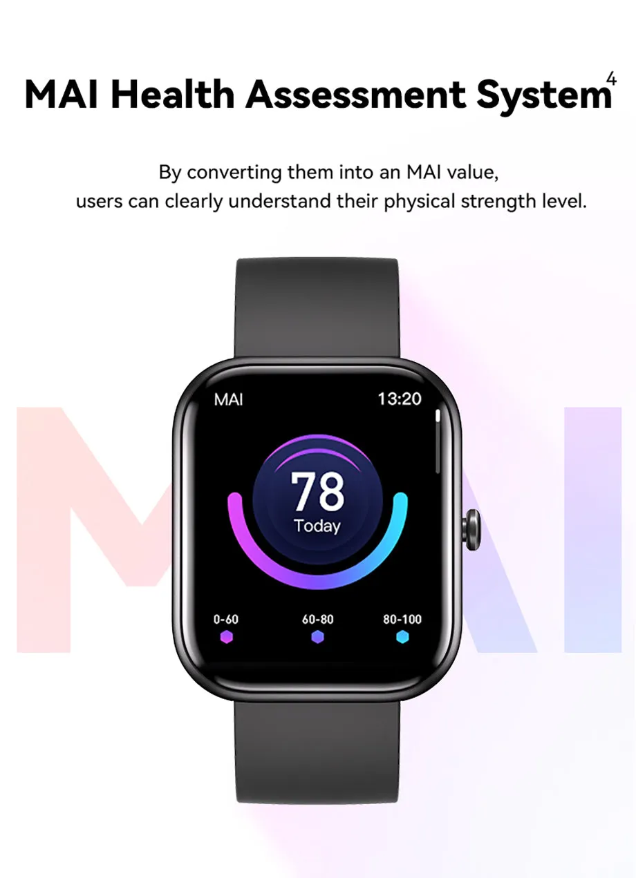 GTS6 Smartwatch - 2" HD Touch Screen Bluetooth GPS Sport Health & Fitness Tracker