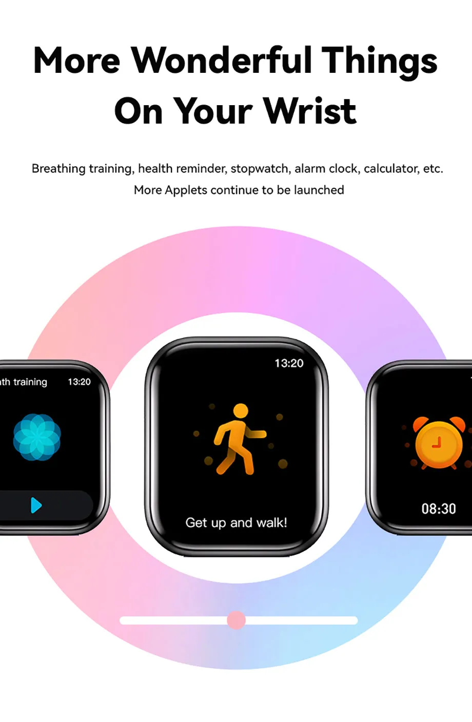 GTS6 Smartwatch - 2" HD Touch Screen Bluetooth GPS Sport Health & Fitness Tracker