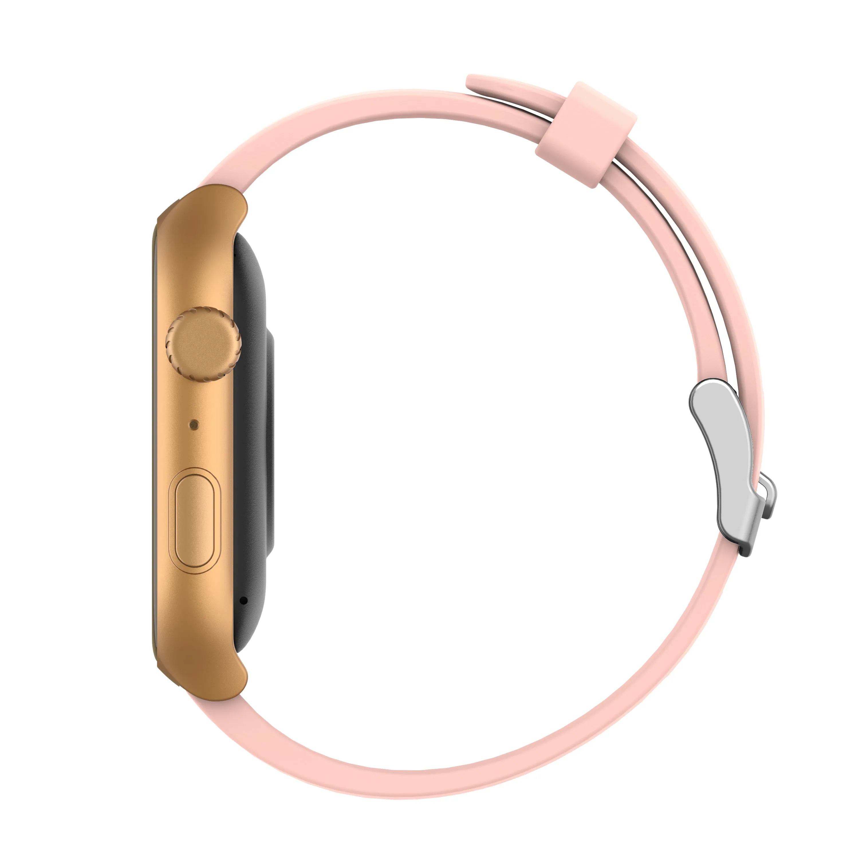 GTS7-Pro Women’s &amp; IOS – 2” HD Touch Screen – Built-in Bluetooth, GPS &amp; Alexa Technology – IP67 Waterproof – Health &amp; Fitness Tracker: 100 Sport Modes – 5 Color Smartwatch Straps – (Rose Gold)