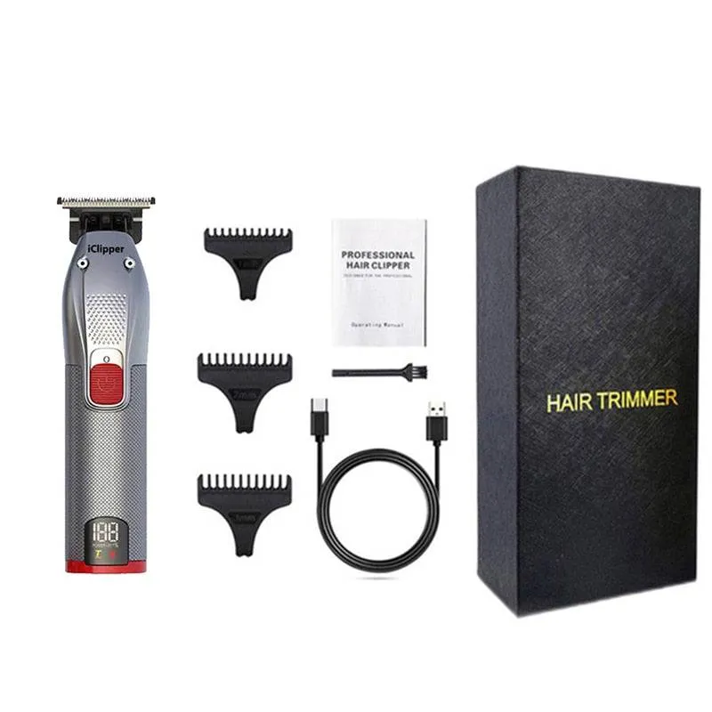 Hair Clipper Professional Electric hair trimmer Barber Shaver Trimmer Beard 0mm Men Hair Cutting Machine
