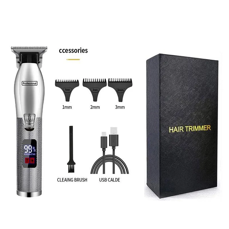 Hair Clipper Professional Electric hair trimmer Barber Shaver Trimmer Beard 0mm Men Hair Cutting Machine