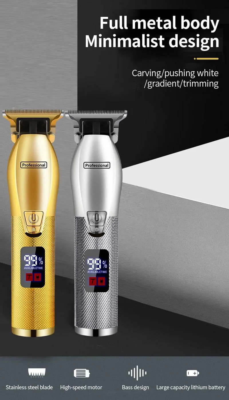 Hair Clipper Professional Electric hair trimmer Barber Shaver Trimmer Beard 0mm Men Hair Cutting Machine