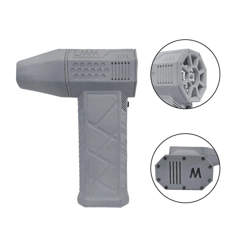 Hand Blower, 110,000 RPM, Ultra-Quiet, Energy-Efficient, Dual Ball Bearings, Fast Charging, Versatile for Hair Styling, Dust Cleaning