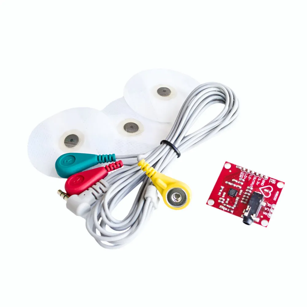 Heart Rate Monitor Kit AD8232 ECG sensor moduHeart Rate Monitor Kit with AD8232 ECG sensor module – Good Qualityle