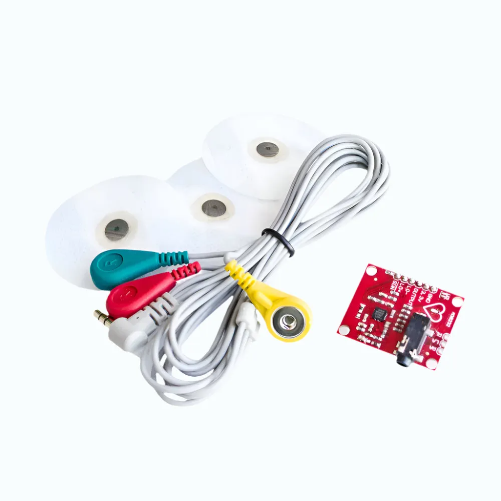 Heart Rate Monitor Kit AD8232 ECG sensor moduHeart Rate Monitor Kit with AD8232 ECG sensor module – Good Qualityle