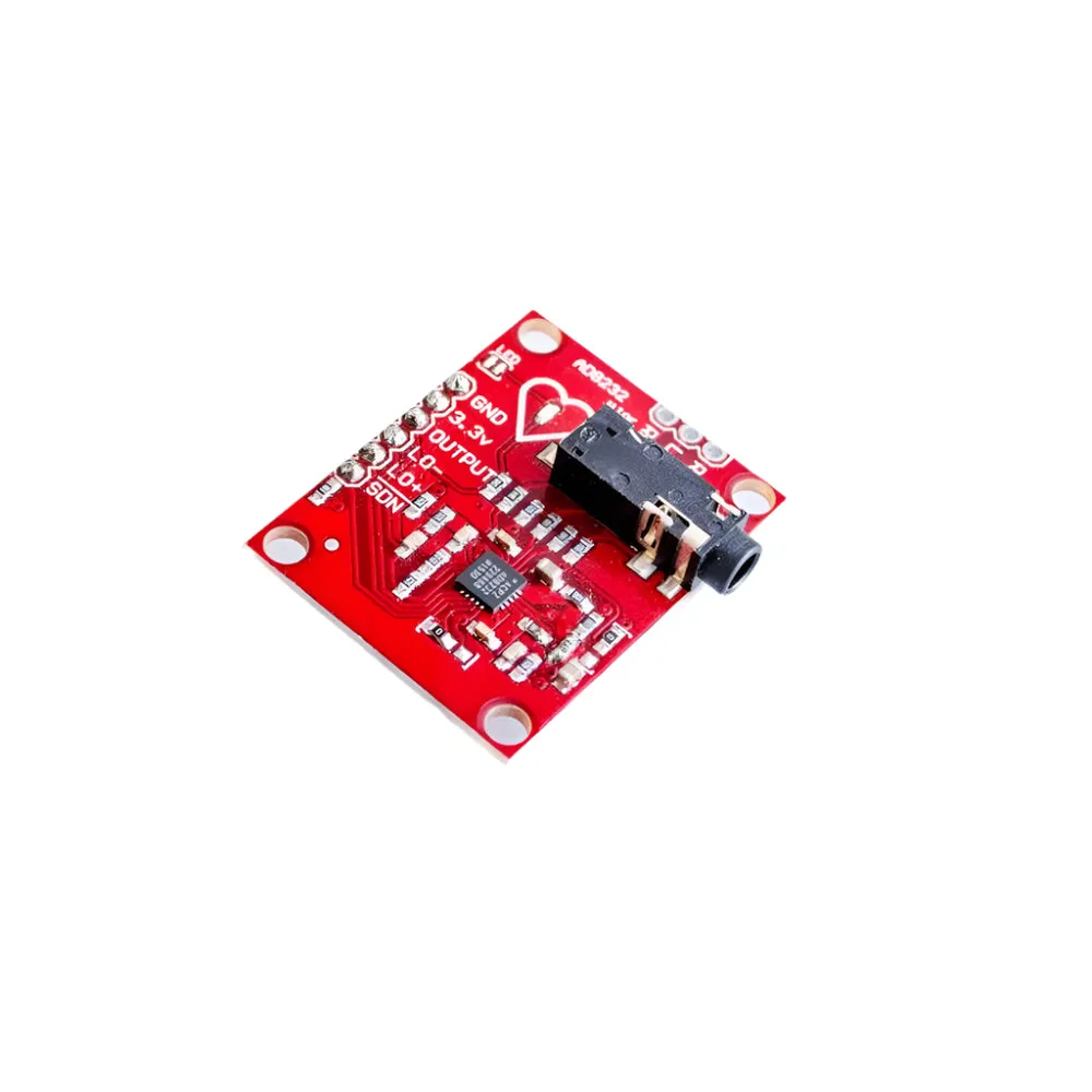 Heart Rate Monitor Kit AD8232 ECG sensor moduHeart Rate Monitor Kit with AD8232 ECG sensor module – Good Qualityle