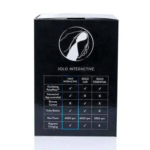 Hot Octopuss Pulse Solo Interactive - Black