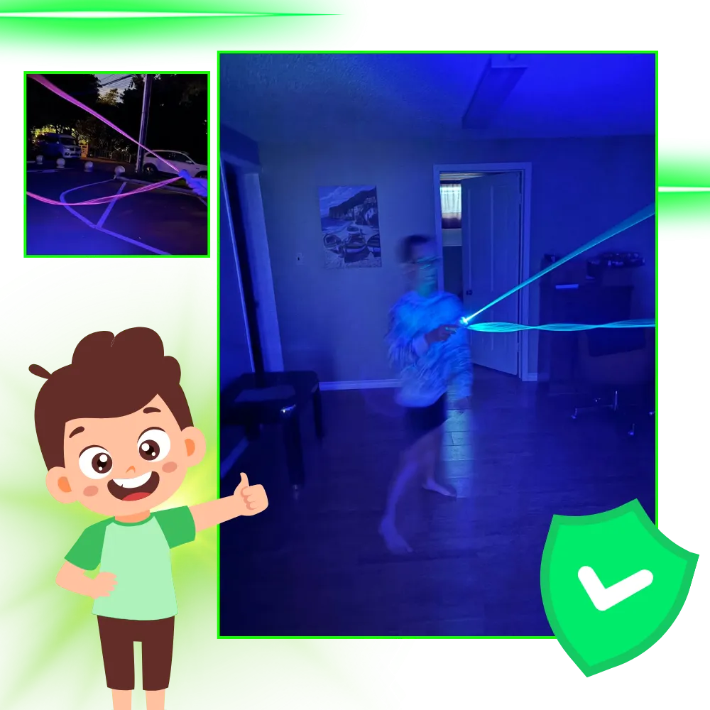 Interactive Light Loop Lasso Toy
