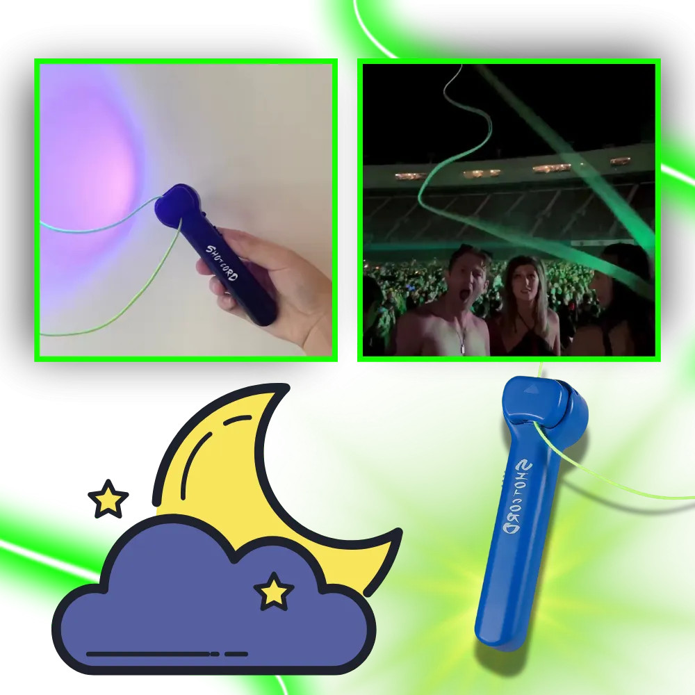 Interactive Light Loop Lasso Toy
