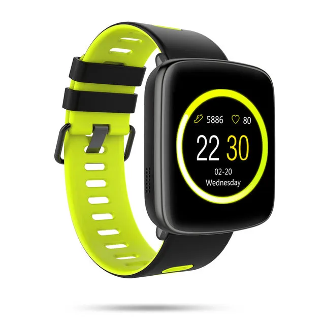 KingWear GV68 Smartwatch IP68 Waterproof Bluetooth 4.0 Heart Rate Monitor Smart Watch Remote Camera Pedometer For Android IOS