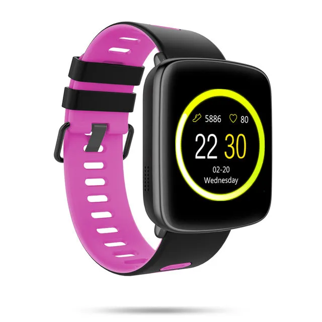 KingWear GV68 Smartwatch IP68 Waterproof Bluetooth 4.0 Heart Rate Monitor Smart Watch Remote Camera Pedometer For Android IOS