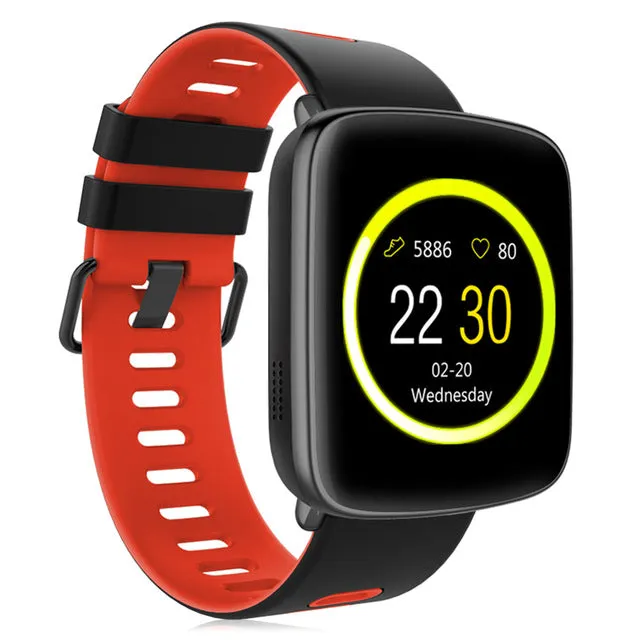 KingWear GV68 Smartwatch IP68 Waterproof Bluetooth 4.0 Heart Rate Monitor Smart Watch Remote Camera Pedometer For Android IOS