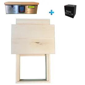 Large Automatic Chicken Door With Battery Backup