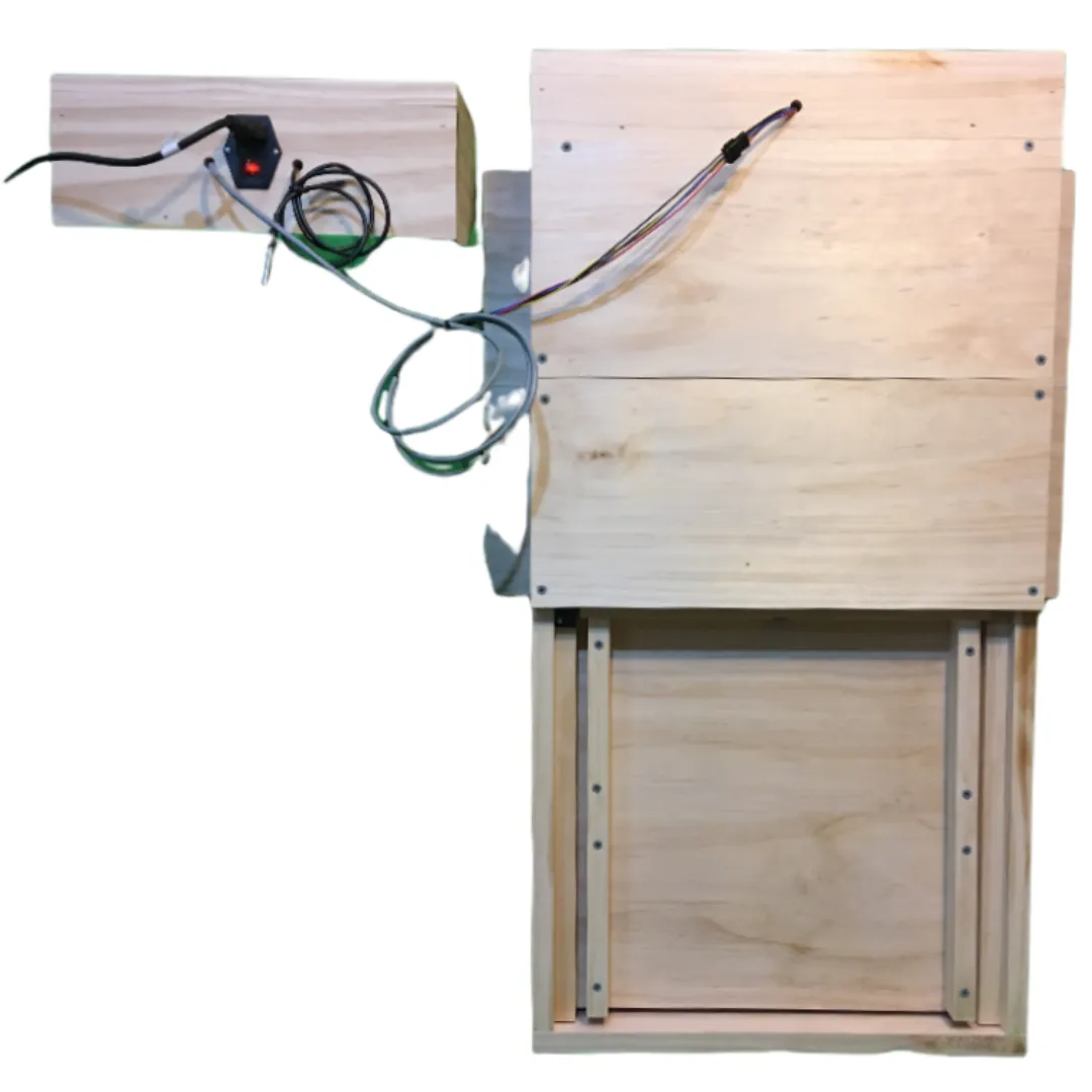 Large Solar Powered WiFi Chicken Coop Door   Predator Motion Detection