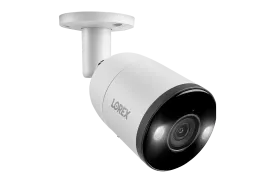 Lorex H13 4K IP Wired Bullet Security Camera with Smart Deterrence and Smart Motion Detection