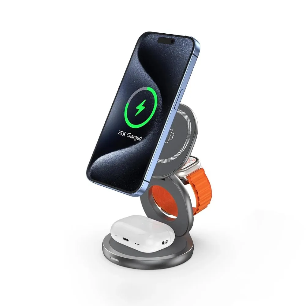 MagFlex Trio 3 in 1 Wireless Charging Station