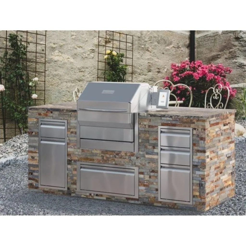 Memphis Pro 28" Stainless Steel Built-In ITC3 Pellet Grill with Wi-Fi VGB0001S