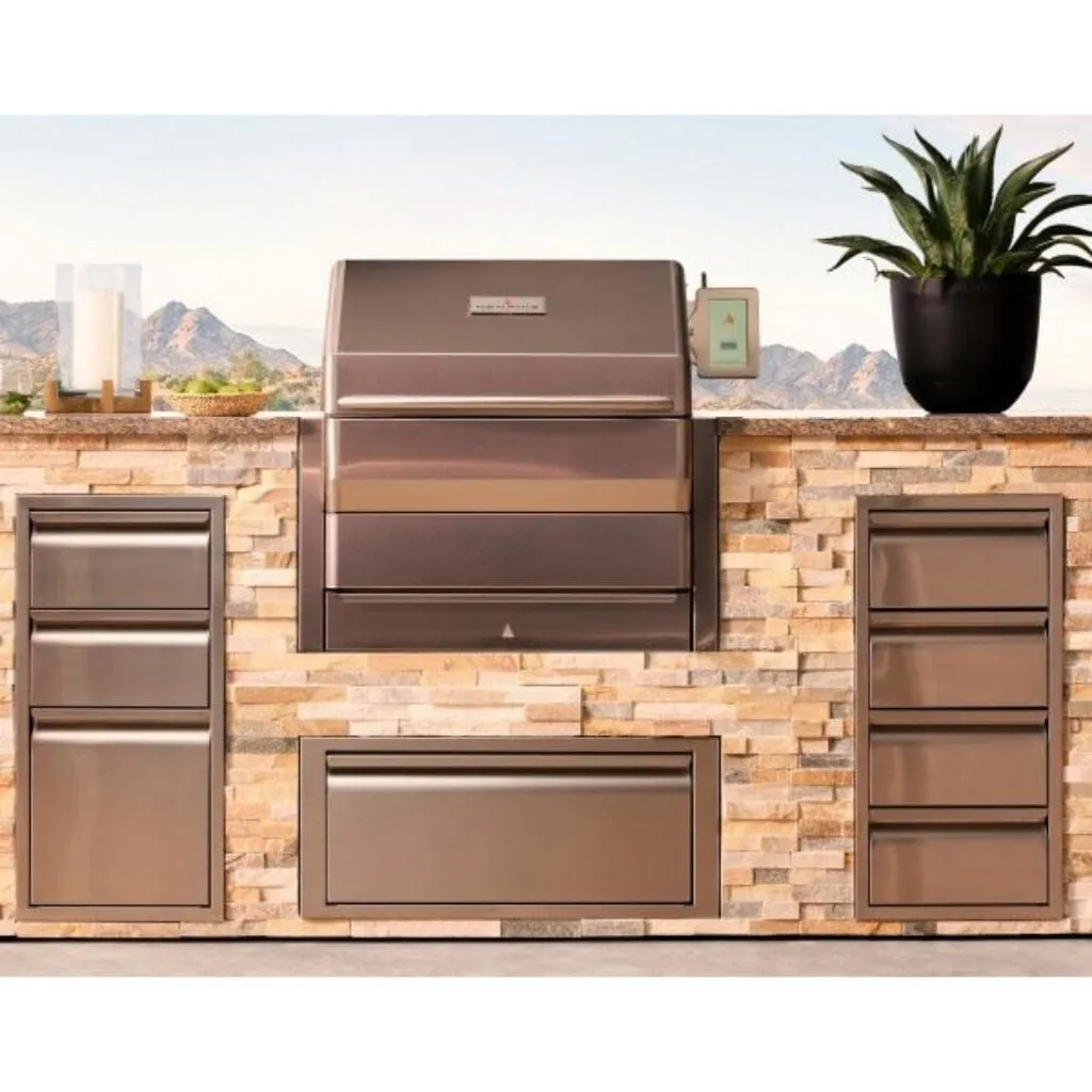 Memphis Pro 28" Stainless Steel Built-In ITC3 Pellet Grill with Wi-Fi VGB0001S