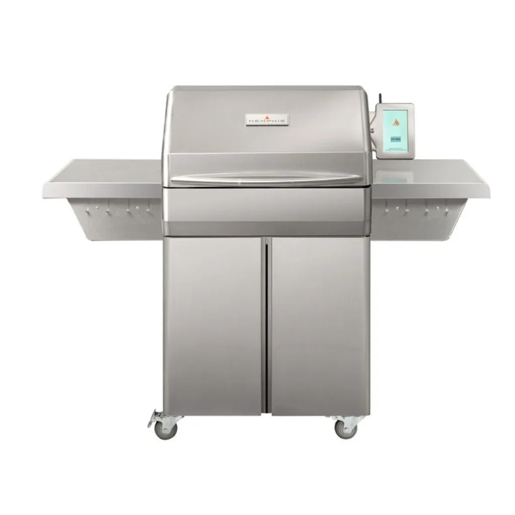 Memphis Pro 57" Stainless Steel Cart ITC3 Pellet Grill with Wi-Fi VG0001S