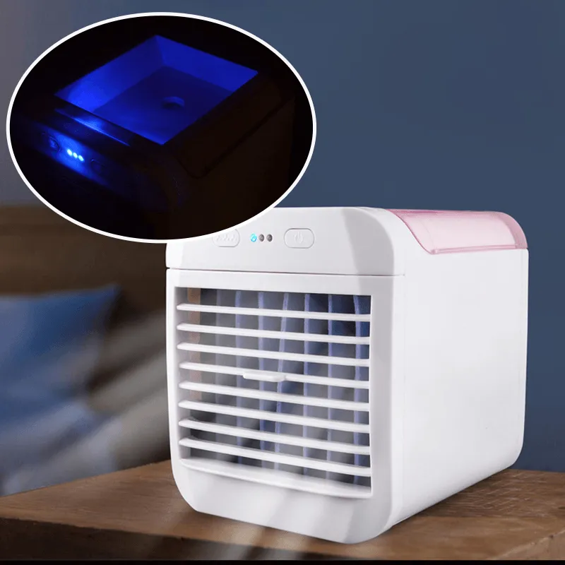 Mini Chiller Three-Position Adjustment Desktop Cooling Air Conditioning Fan Indoor Desktop Portable Silent Fan
