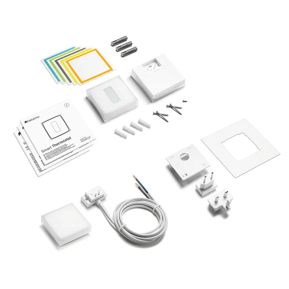 Netatmo Pack: Smart Thermostat   3 Additional Smart Radiator Valves