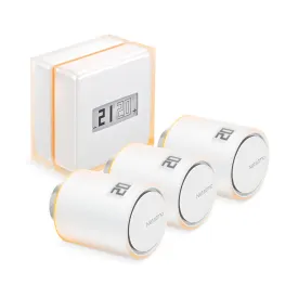 Netatmo Pack: Smart Thermostat   3 Additional Smart Radiator Valves