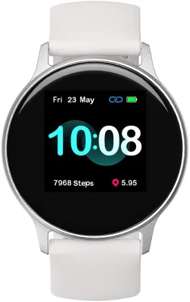 New in boox! UMIDIGI Uwatch 2S Fitness Tracker Heart Rate Monitor, Activity Tracker with 1.3" Touch Screen, 5ATM Waterproof Pedometer Smartwatch Sleep Monitor for iPhone and Android.