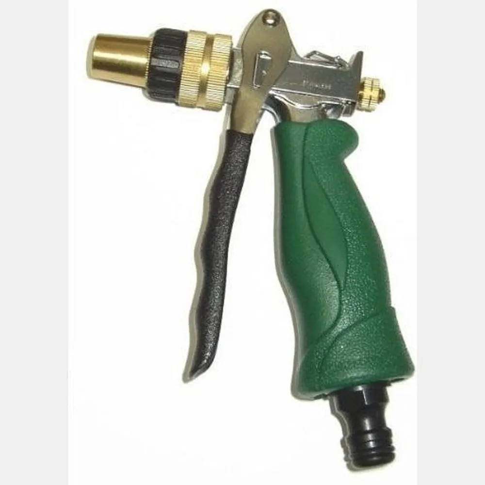 Non-Plastic Fantastic Metal Garden Hose Fittings and Sprayer Green Friday Sale Pack