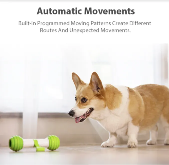 PETGEEK: USB Charged Interactive Dog Toy Bone - Playbone