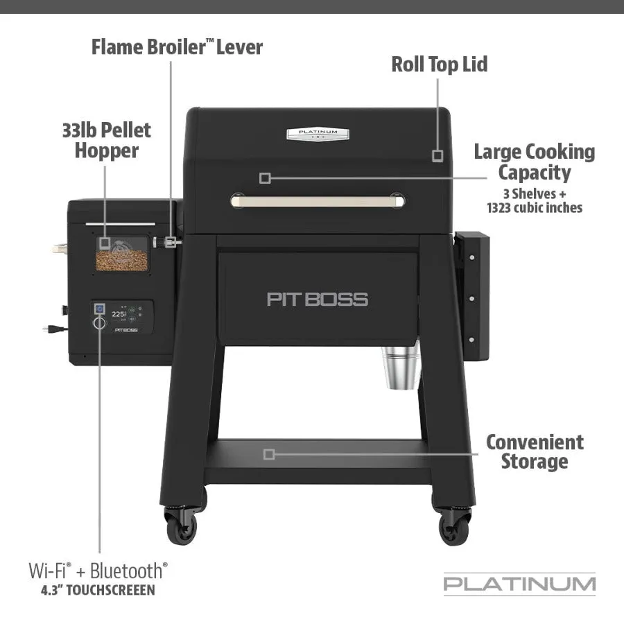 Platinum 1250 Wood Pellet Grill