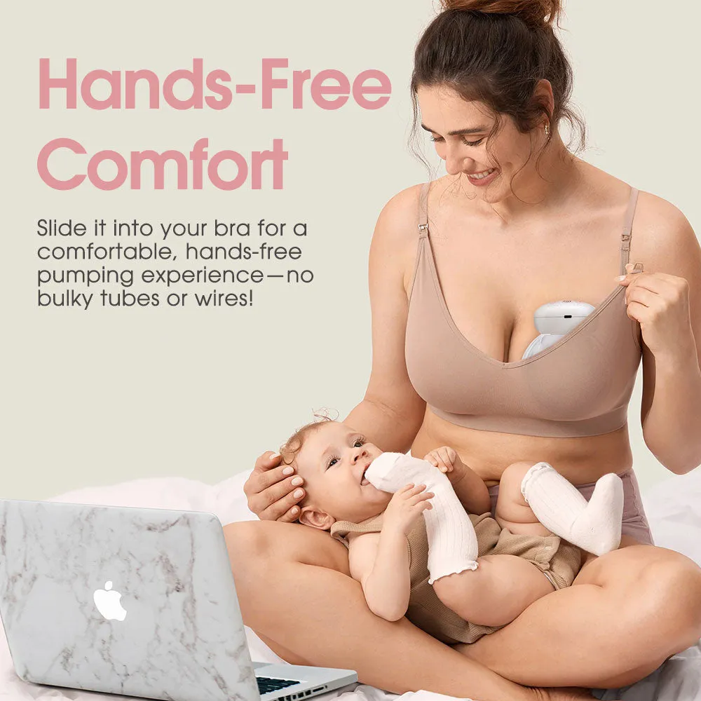 Playpals Wearable Electric Breast Pump USB Pain Free Hands-Free Automatic Milker